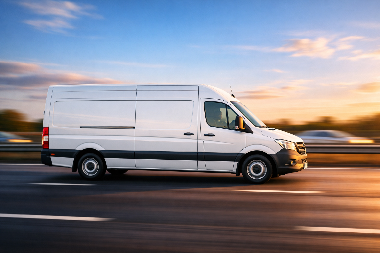 Professional transport van