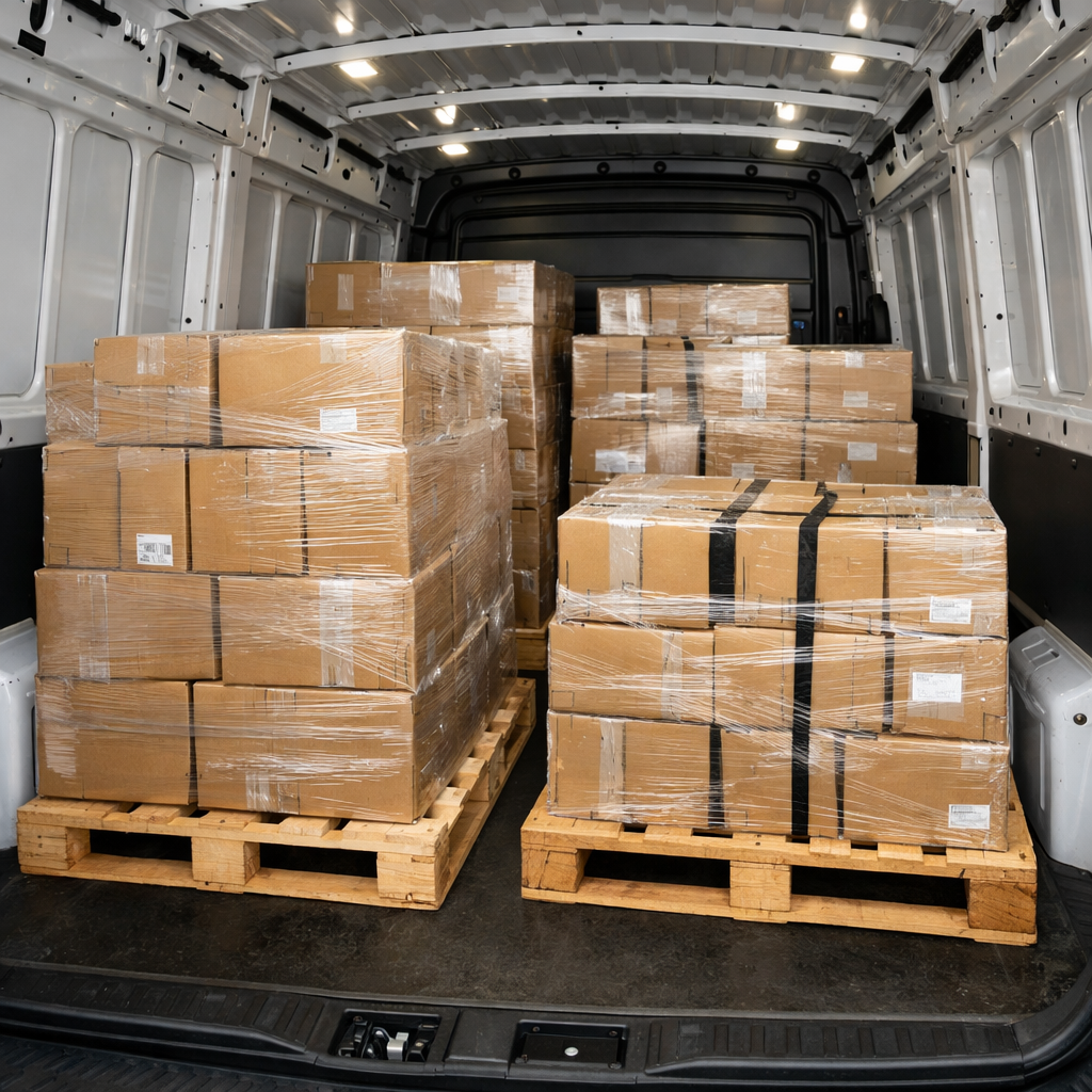 Pallets and parcels